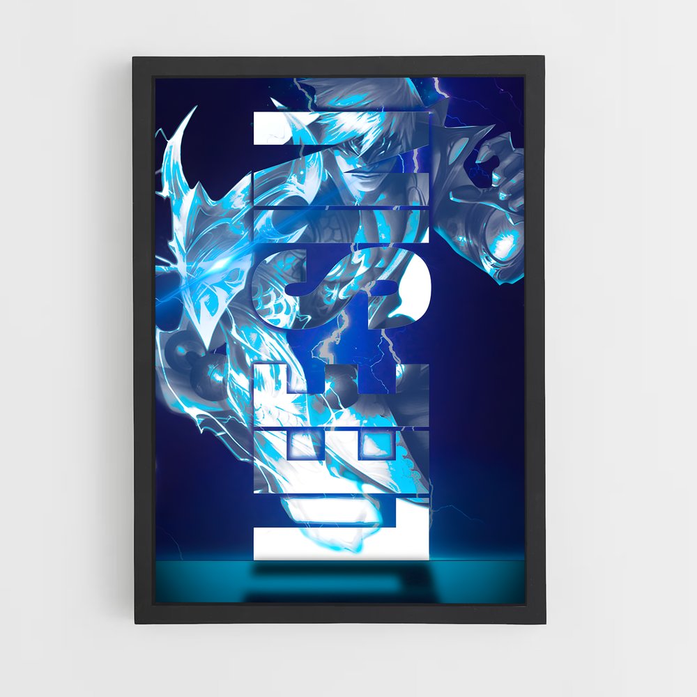 Poster Lee Sin: L'Esprit du Combat – affiche League Of Legends (vue 2)
